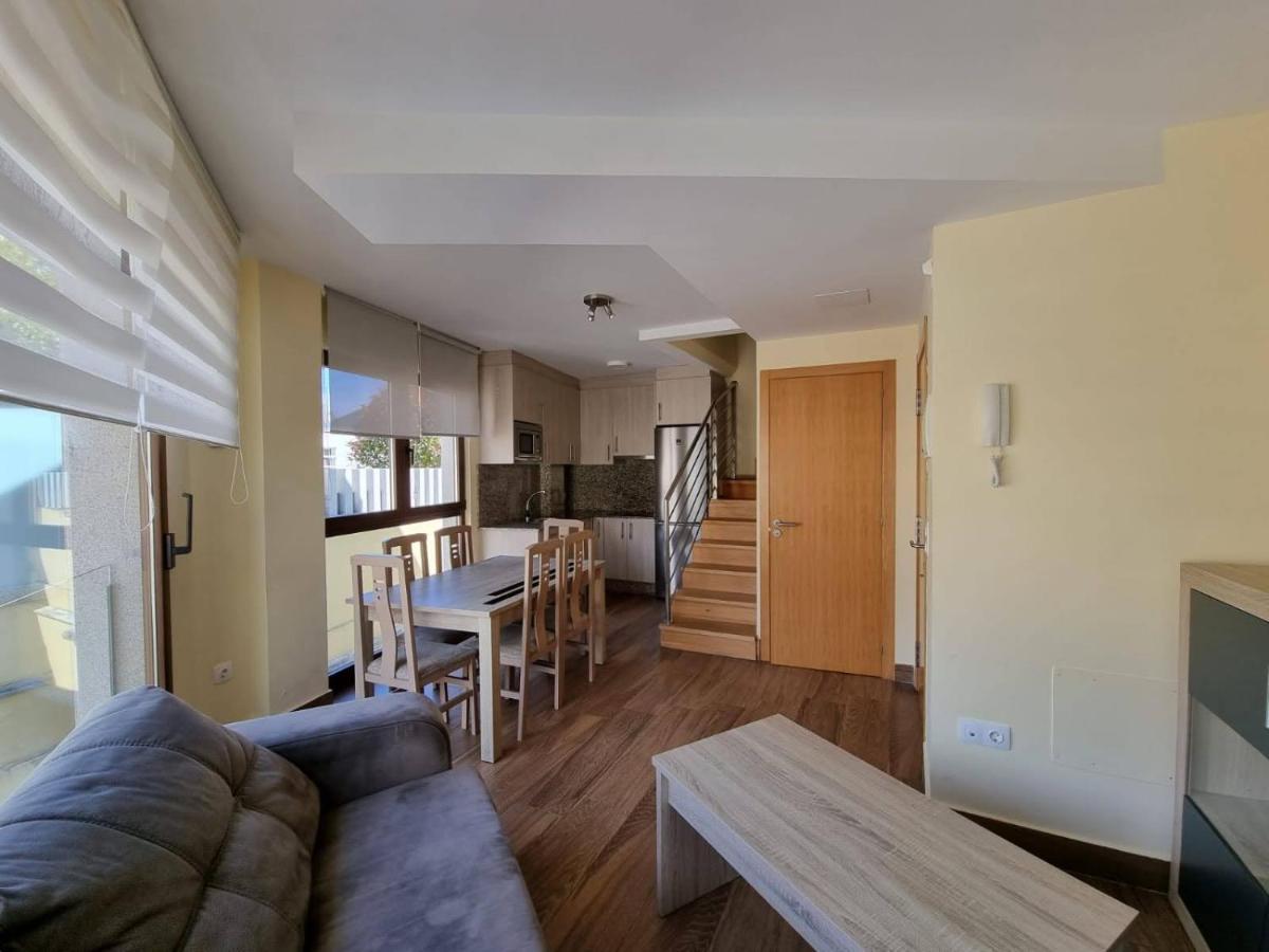 Apartamentos en primera línea de playa Foz Exterior foto
